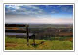 Seat on the south side ~ Ham Hill, Somerset
