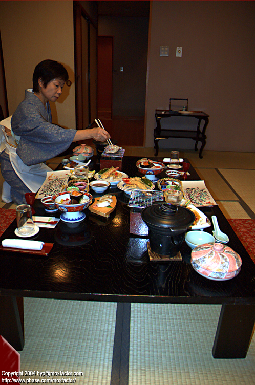 Noboribetsu 登別 - 登別第一瀧本館の懐石料理 Kaiseki Ryouri @ Daiichi Takimotokan in Noboribetsu
