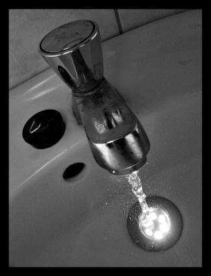 Drain Light by bracket