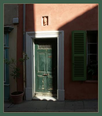 Door in St-Tropez by Azure Feast