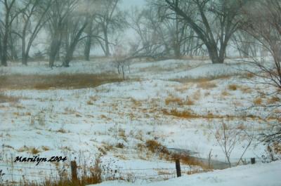 'chilly creek water ... '