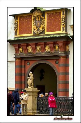 Schweizertor (swiss door), built 1552/1553