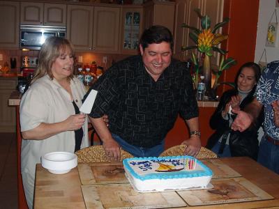 He'll Try Not to Spit on the Cake
