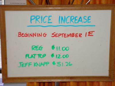 oh my goodness !!! another price increase ???