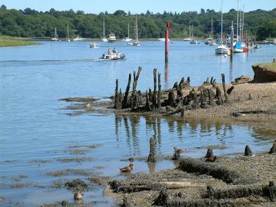 Bucklers Hard - where Nelsons ships were built