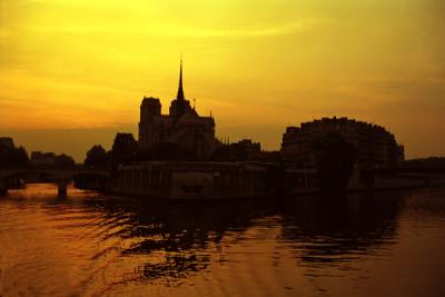 Sunset  in Seine 04