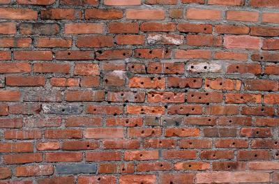 Brick wall, from the War
