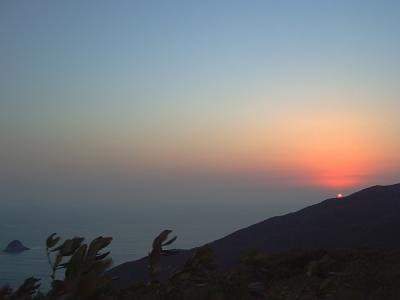 The first sunrise of 2005