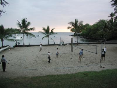 beach volley for the brave...