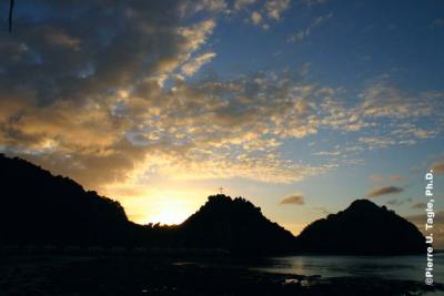 Sunrise at Club Noah, Palawan