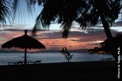 Sunset at Club Noah, Palawan