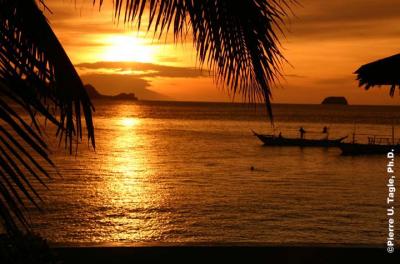 Anilao Beach Sunset