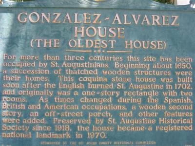 Gonzalez-Alvarez House  (The Oldest House)
