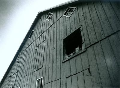 The Barn with Diagonal Windows