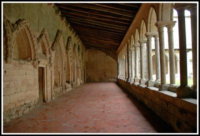 Cloister in Saint-Emilion