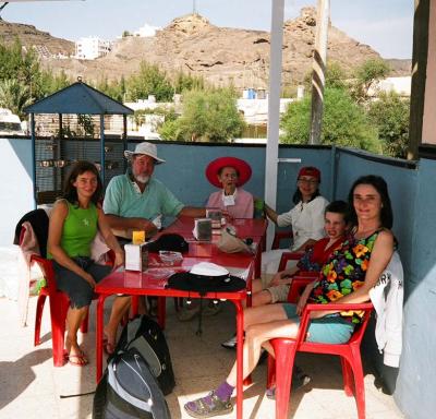 lunch at tauro, xmas 2004