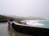 Wet view of Sandys