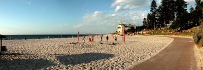 Cottesloe Beach Volleyball Panoramic