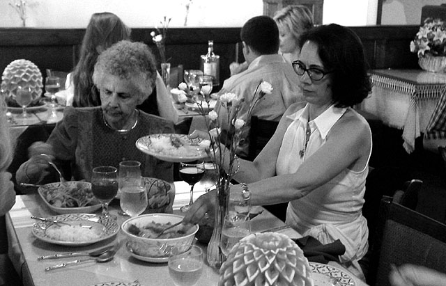 Jessicas mom Maria with Jessicas grandmother