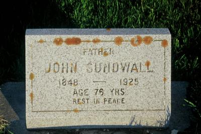 John Sundwall Father of Hannah