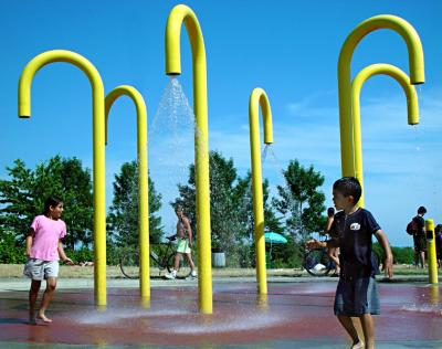 Giant Yellow Candycanes cUrVe