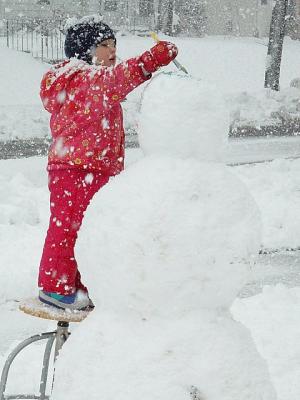 Snowman Fun by Jim Fuglestad