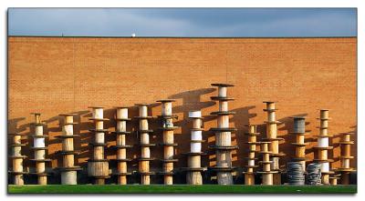 Wooden Spools