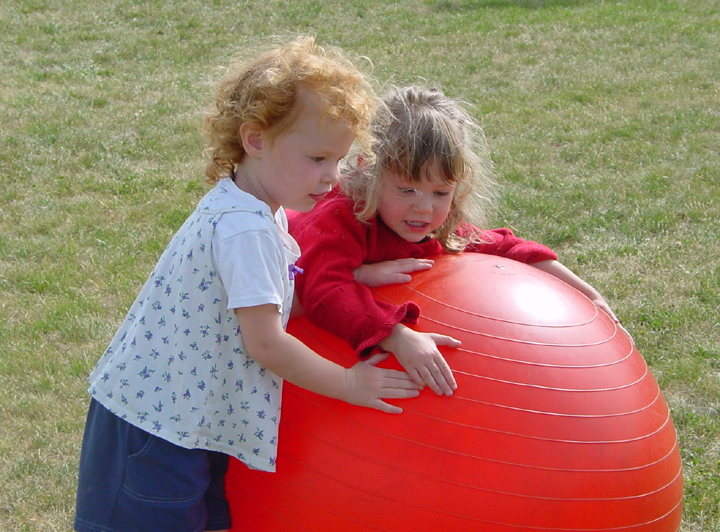 <B>Sharing the Red Ball II</B><BR><FONT size=1>by Ann Chaikin</FONT>