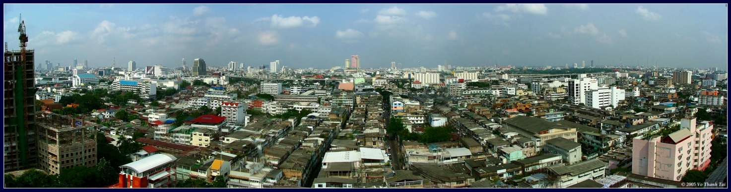Bangkok skyline (panorama)