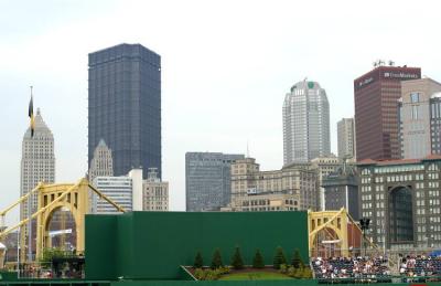 View of Pittsburgh from PNC park
