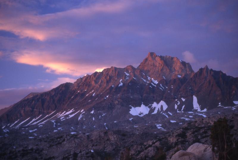 Mount Humphreys at sunset