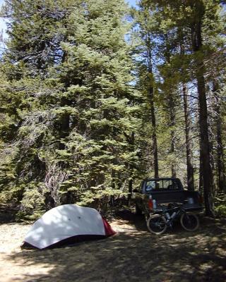 Camp near Little Horse Meadow