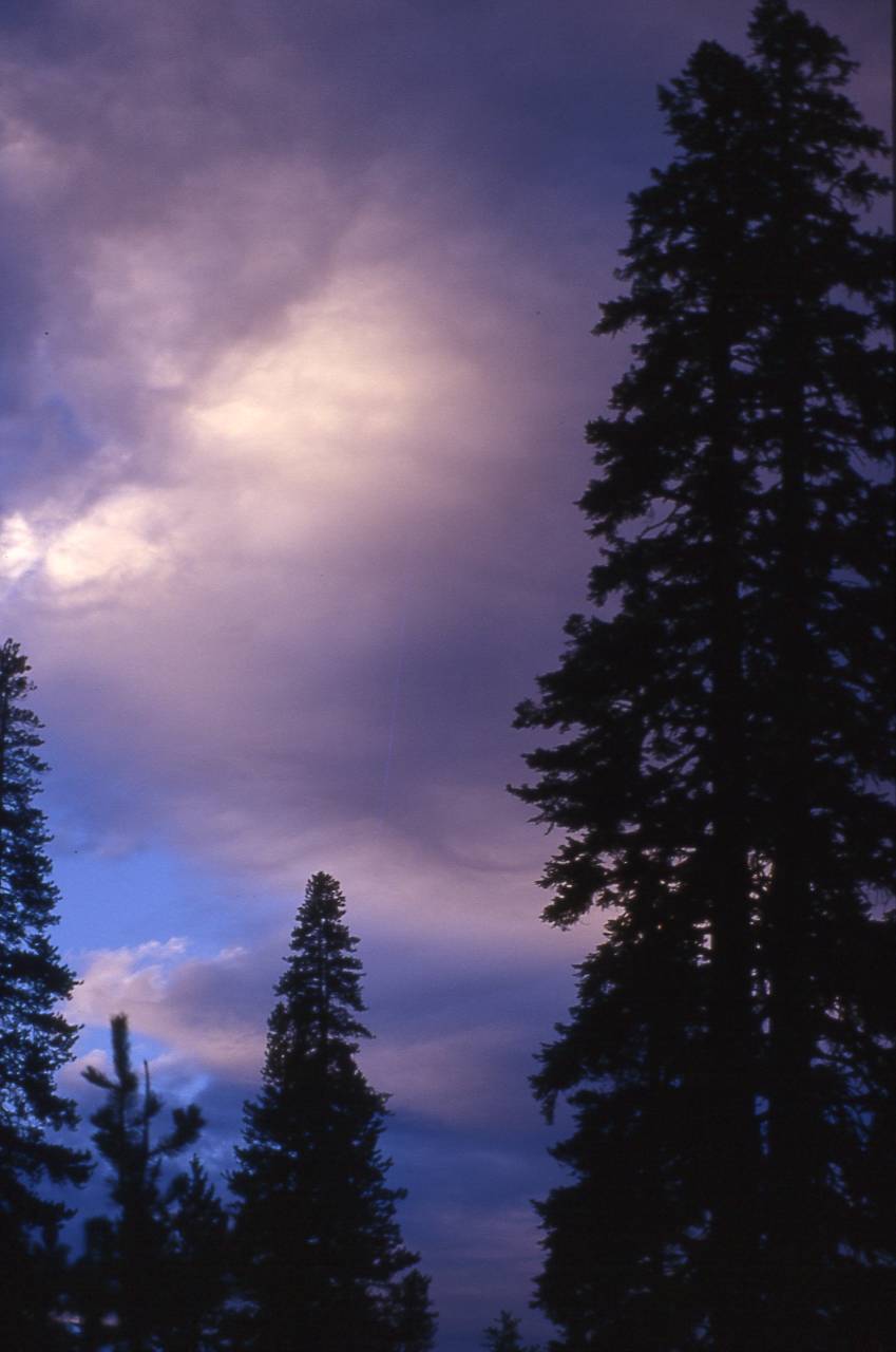 Storm Over the Kern Plateau