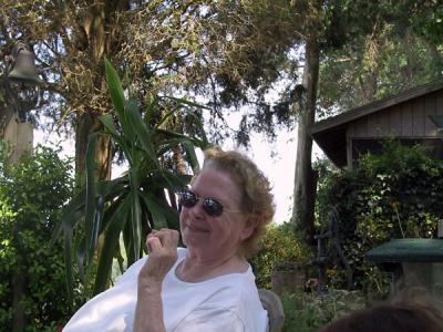 A relaxing day on the patio.
