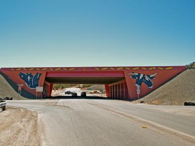 South Tesuque underpass east