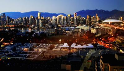 vancity, evening