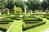 The Borghese Gardens behind the Borghese Museum in Via Borghese in northeast Rome.