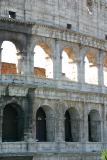 The Roman Colosseum.