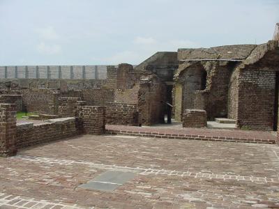 Remnants of the once vital fort