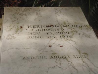 Grave of musician Johnny Mercer