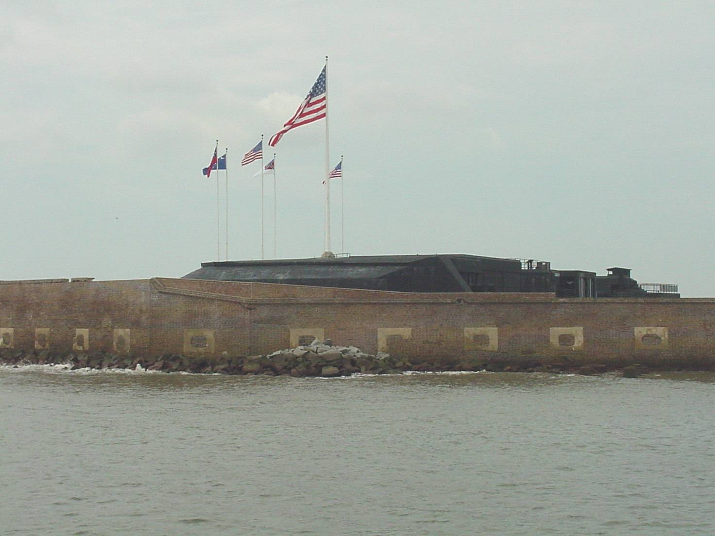 Approaching Fort Sumter