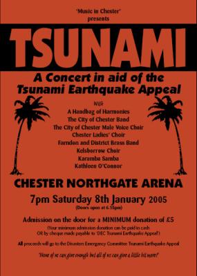  - Tsunami concert details -