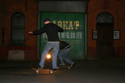 january 4: nightskating in the northern quarter