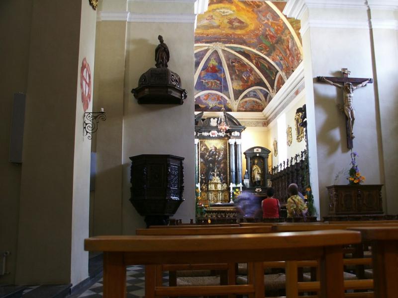 Chapel inside Hospice Du Grand St Bernard