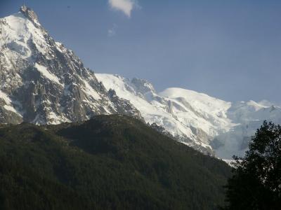 Aiguille Du Midi (12606ft) & Mont Blanc