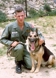 Phillip Davis & Prince -   U.S. Army Sentry Dogs