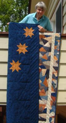 Back of Erics quilt