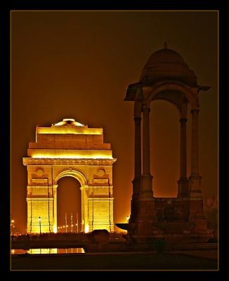 India Gate and Chattri