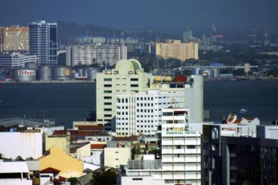 View into Georgetown