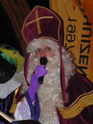'N gezellige prater die Sint.